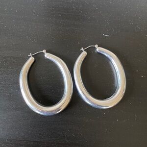 Big Silver hoops